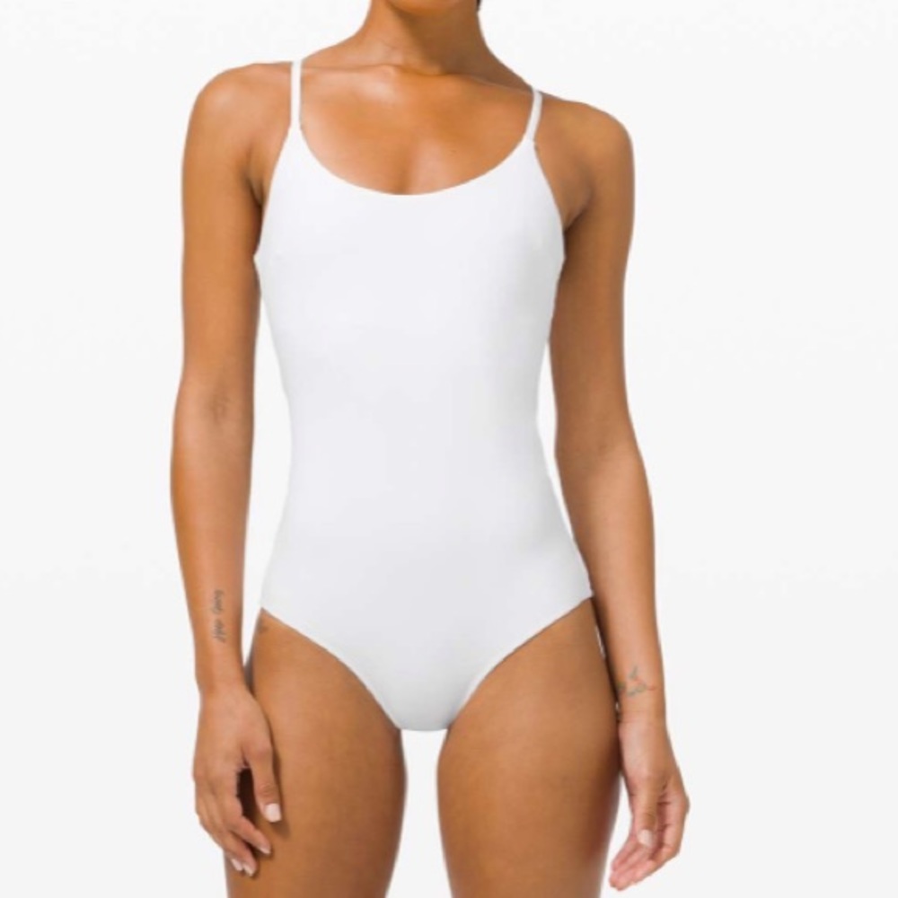 lululemon athletica White One-Piece Swimsuit